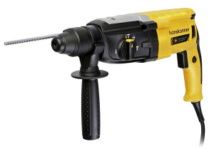 Перфоратор SDS-Plus Hanskonner HRH0828RE (850Вт,3.2 Дж, 3 реж.,0-1300об/м, 4м рез.кабель) кейс
