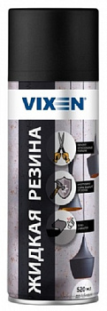 Аэрозоль VIXEN Жидкая резина цв.Прозрачный глянец (520мл; 12шт) 