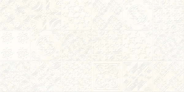 Плитка настенная Валенсия,белый,  250*500*8мм (10шт/уп, 1,25м2/уп, 16,796кг/уп)