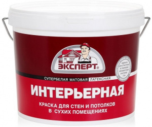 Краска интерьерная с/б ЭКСПЕРТ (7кг)