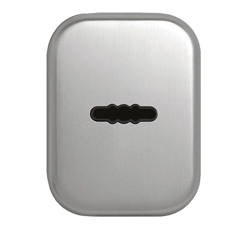 Декоративная накладка ISP МНБ-А под ключ, вход.дверь (мат.хром)