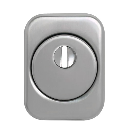 Накладка защитная под ключ ISPARUS МНЗ-A, вход.дверь (мат.хром)