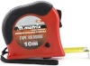 Рулетка 10м х 25мм, Double fixation, обрезиненный корпус, двойная плавная фиксация / Matrix