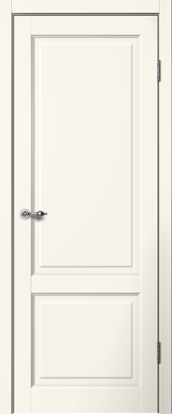 Распродажа дверное полотно Classic мод.С2 (2,0 х 0,6м) Эмалит ваниль