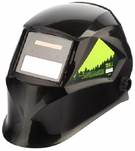 Щиток защитный лицевой (маска сварщика) с автозатемнением Ф1, пакет// Сибртех