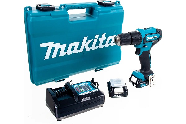 Дрель аккум.удар.MAKITA HP333DWAE(12В, 2скор.,БЗП 10мм, 30Нм, 2х2,0Ач Li-lon) кейс ФЦ Дрель аккум.удар.MAKITA HP333DWAE(12В, 2скор.,БЗП 10мм, 30Нм, 2х2,0Ач Li-lon) кейс ФЦ
