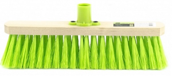 Щетка дерев. для подметания пола 28cм, 5 рядов, прямая тулейка с резьбой, без черенка// Сибртех
