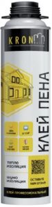 Клей-пена KRONbuild 850мл (12шт) ЧЗ