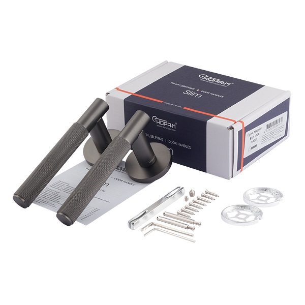 Ручка дверная Slim 139А графит Ручка дверная Slim 139А графит