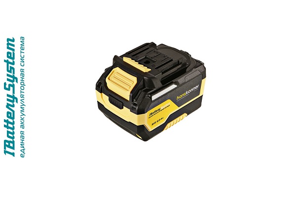 Аккумулятор Hanskonner HBP2006 (18В, 6.0Ач, USB-разьем) серия 1BatterySystem