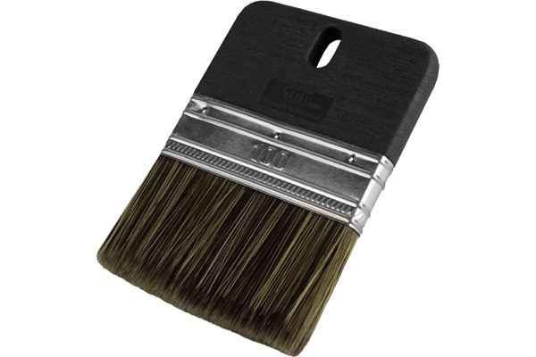 Кисть 100мм DECOR темный смешанный ворс, для декоративных работ (12шт)