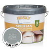 Краска для дерева акриловая HUSKY SIBERIAN -25С Серый RAL7042 9л