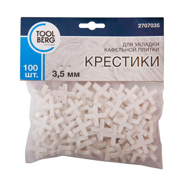 Крестики для кафельной плитки 3,5мм (100шт)  50 Россия упак