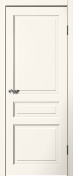 Распродажа дверное полотно Classic мод.С3 (2,0 х 0,6м) Эмалит ваниль