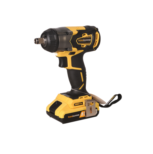 Гайковерт ударный б/щ Hanskonner HCD18350S (18В,350Нм,1/2", 3скор, 2x2,4Ач(UniBattery) кейс Гайковерт ударный б/щ Hanskonner HCD18350S (18В,350Нм,1/2", 3скор, 2x2,4Ач(UniBattery) кейс