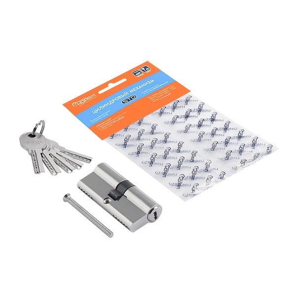 Цилиндровый механизм STD AL ЛП-70 (хром) (35-35)(ключ-ключ)