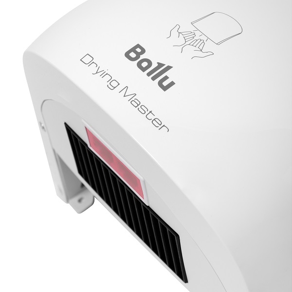 Сушилка для рук электрическая белая Ballu BAHD-2000DM (2кВт) 220В
