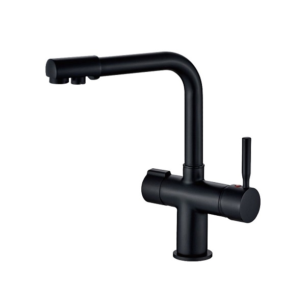 Смеситель для кухни с подключением фильтра, латунь VALFEX Boreas Black-2