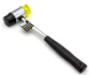 Молоток рихтовочный 35мм (пластик/резина), метал.обрез. ручка