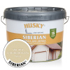 Краска для дерева акриловая HUSKY SIBERIAN -25С Слоновая кость RAL1014 9л