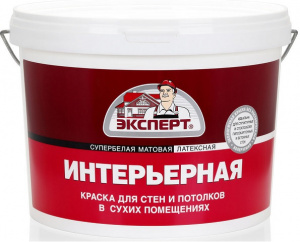 Краска интерьерная с/б ЭКСПЕРТ (14кг) 