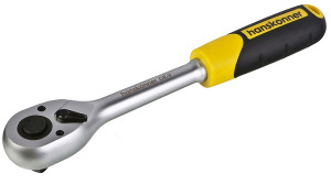 Ключ-трещотка 1/2", 90 зубов, с быстрым сбросом, CrV, Hanskonner