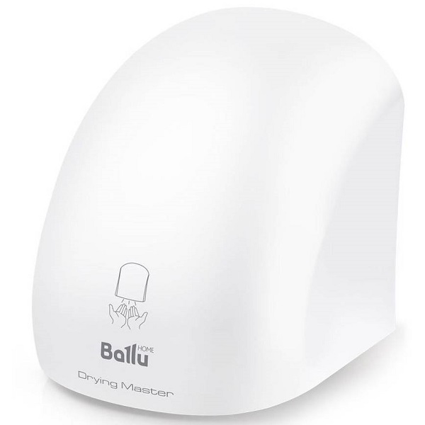 Сушилка для рук электрическая белая Ballu BAHD-2000DM (2кВт) 220В