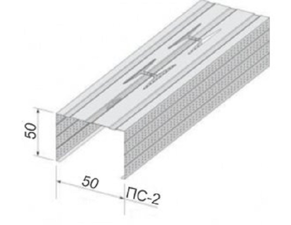 Профиль для гипсокартона перегородочный фото