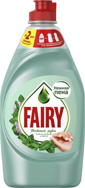 FAIRY ОХI Нежные руки Чайное дерево 450мл ср-во д/мытья посуды