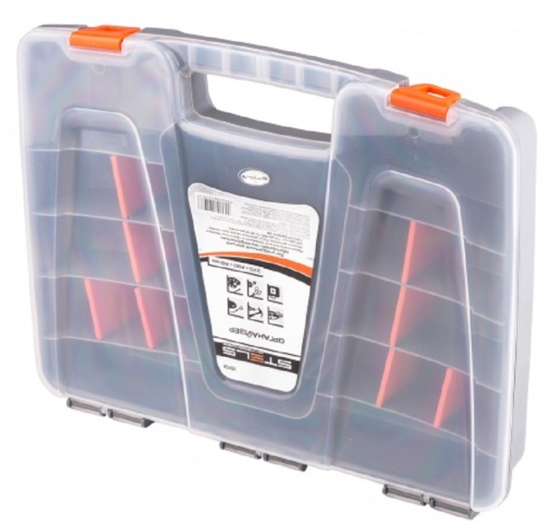 Органайзер 370х280х60 мм, пластик, Россия// Stels