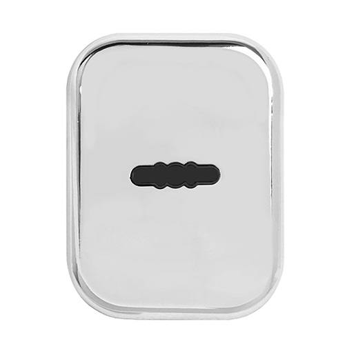 Декоративная накладка МНБ-А под ключ, вход.дверь (хром)