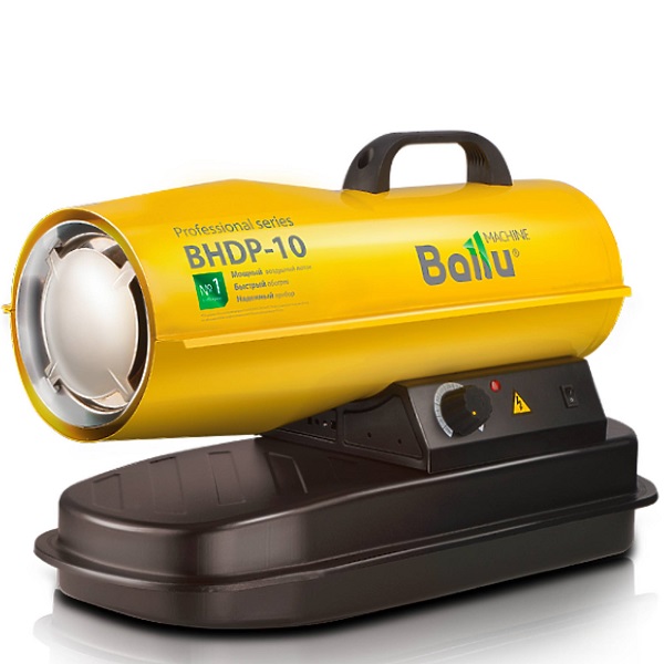 Пушка дизельная прямого нагрева Ballu BHDP-10 (10кВт, 590 м3/час, 0,8 кг/ч, 11 кг) Пушка дизельная прямого нагрева Ballu BHDP-10 (10кВт, 590 м3/час, 0,8 кг/ч, 11 кг)