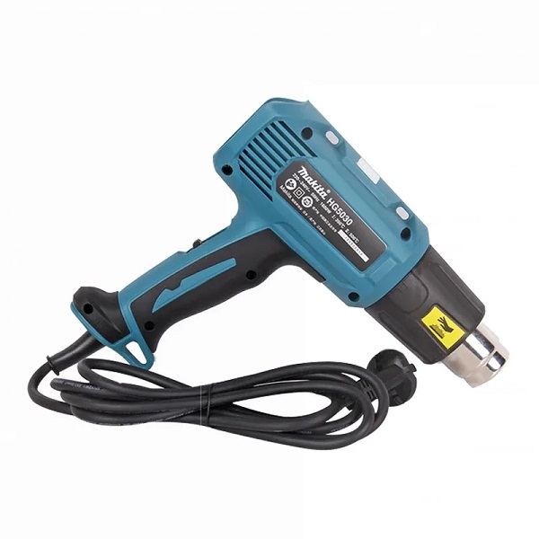 Фен MAKITA HG5030K (1600Вт, 350-500С, 300/500л/мин, 4насадки) кейс ФЦ