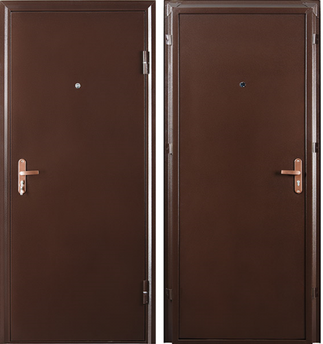 Дверь ПРОФИ PRO BMD-2060/960 (прав.откр) мет/мет антик медь