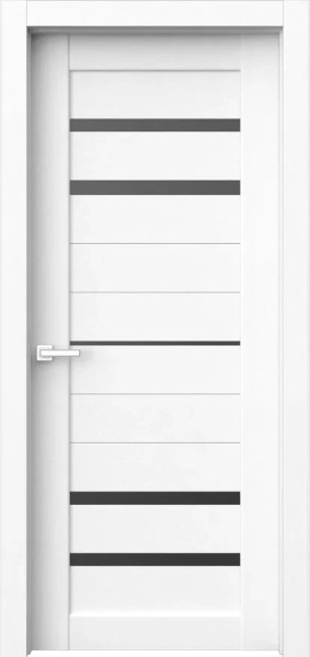 Распродажа дверное полотно ЭКО Deliss 304 (2,0 х 0,6м)Белоснежная шагрень(сатинат)