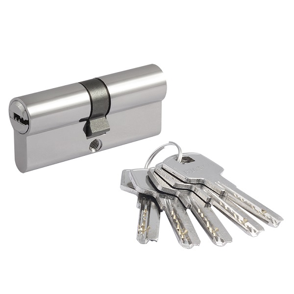 Цилиндровый механизм STD AL ЛП-70 (хром) (35-35)(ключ-ключ)