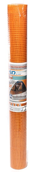 Сетка стеклотканевая для стяжки SD-GLASS яч.10х10  1*10м