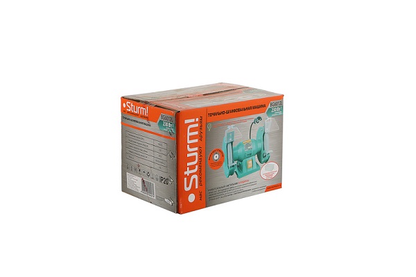 Точильный станок Sturm BG6012L (230Вт, 125мм, 2950об/мин, подсветка)