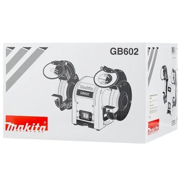 Точильный станок MAKITA GB602 (230Вт, 150мм, 2850об/мин, подсветка) ФЦ Точильный станок MAKITA GB602 (230Вт, 150мм, 2850об/мин, подсветка) ФЦ