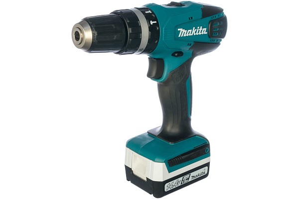 Дрель аккум.удар. MAKITA HP347DWE(14,4В, 2скор.,БЗП 10мм, 30Нм, 2х1,5Ач Li-lon) кейс ФЦ Дрель аккум.удар. MAKITA HP347DWE(14,4В, 2скор.,БЗП 10мм, 30Нм, 2х1,5Ач Li-lon) кейс ФЦ