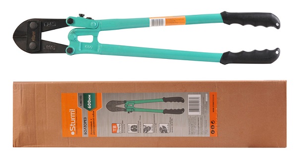 Болторез 600мм/24" (закаленные губки) Sturm