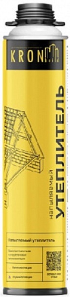 Напыляемый утеплитель KRONbuild 900гр (12шт) Напыляемый утеплитель KRONbuild 900гр (12шт)