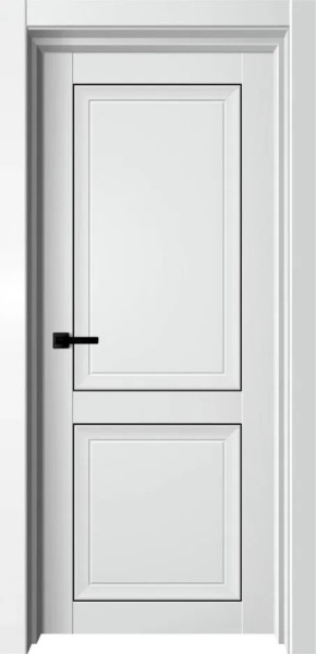 Дверное полотно Jasper Next ДГ (2,0 х 0,9м)Софт белый гладкий