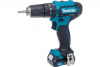 Дрель аккум.удар.MAKITA HP333DWAE(12В, 2скор.,БЗП 10мм, 30Нм, 2х2,0Ач Li-lon) кейс ФЦ