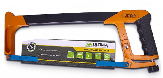 Ножовка по металлу ULTIMA, 300мм, биметаллическое полотно, двухкомп.ручка
