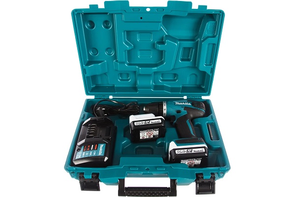 Дрель аккум. MAKITA DF347DWE(14,4В, 2скор.,БЗП 10мм, 30Нм, 2х1,5Ач Li-lon) кейс ФЦ Дрель аккум. MAKITA DF347DWE(14,4В, 2скор.,БЗП 10мм, 30Нм, 2х1,5Ач Li-lon) кейс ФЦ