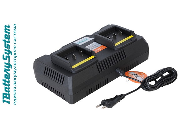 Зарядное устройство Sturm SBC1822 (18В, 2х4А,серия 1BatterySystem) Зарядное устройство Sturm SBC1822 (18В, 2х4А,серия 1BatterySystem)
