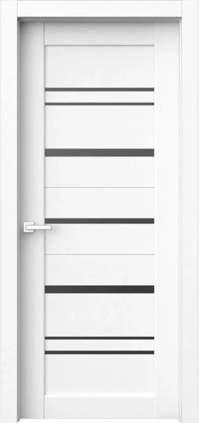 Распродажа дверное полотно ЭКО Deliss 309 (2,0 х 0,6м)Белоснежная шагрень(сатинат)
