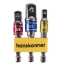 Набор адаптеров для торцевых головок 1/4", 3/8", 1/2" Hanskonner