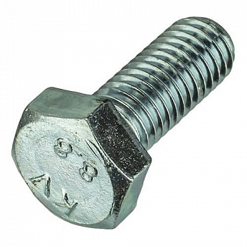 Болт с шестигранной головкой 10х60 оцинкованный (2 шт.) DIN 933